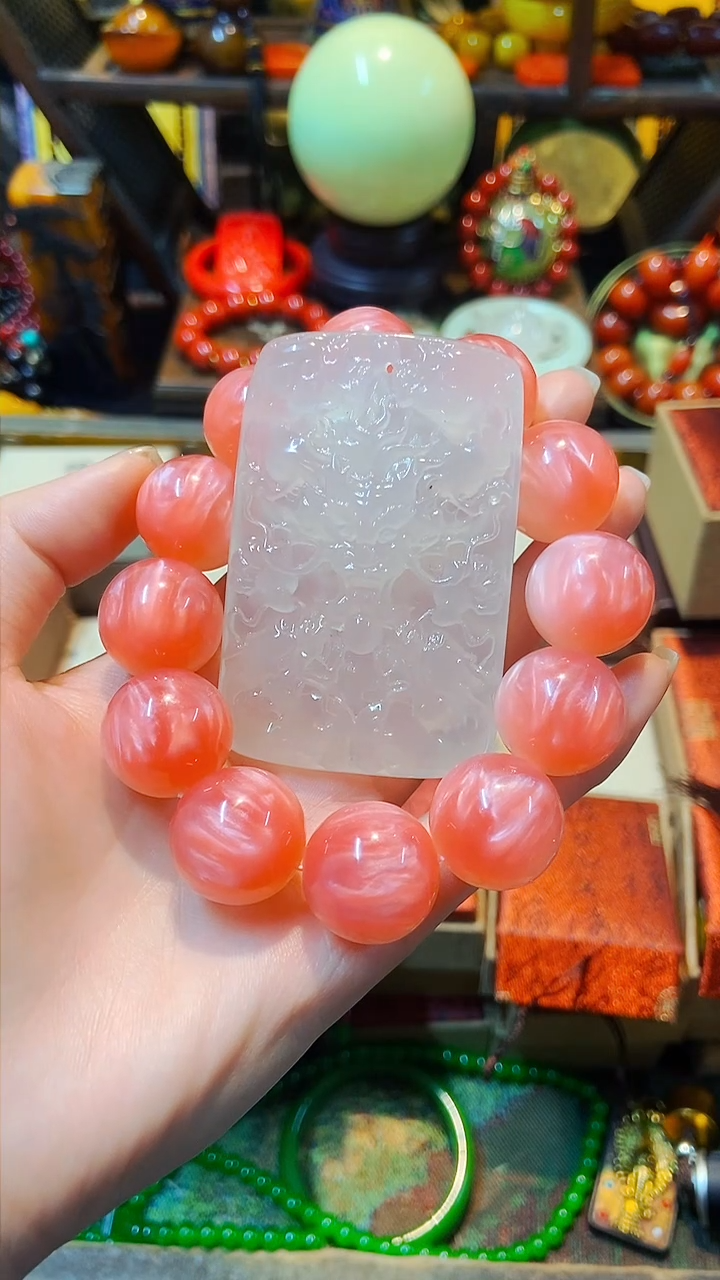 【闪购商品】琥珀手串未镶嵌主播推荐主播推荐