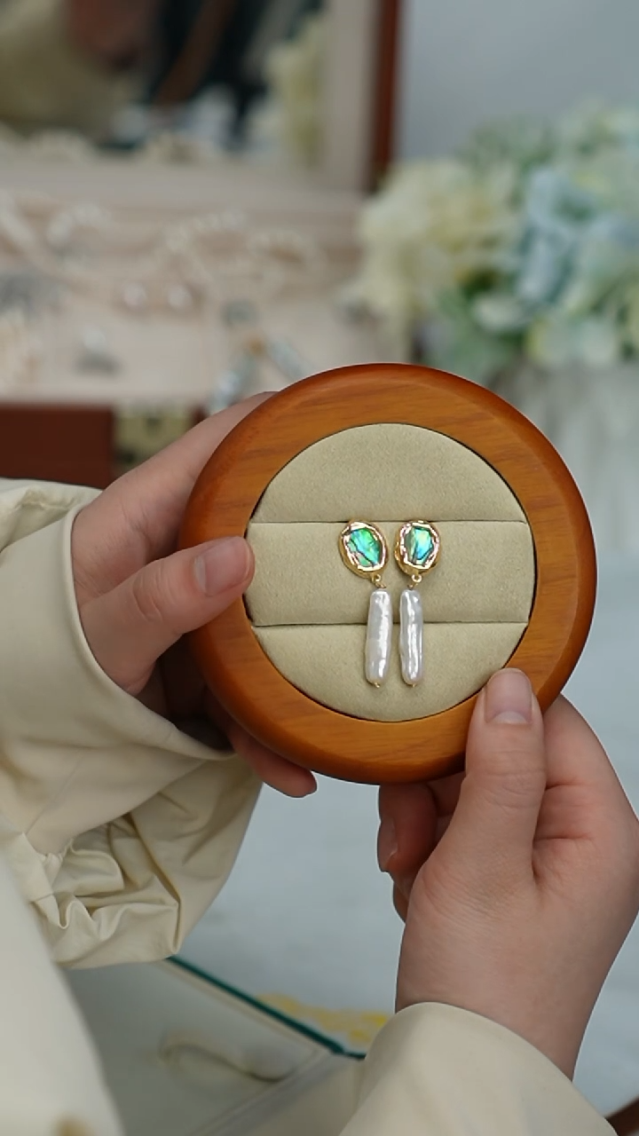 【闪购商品】淡水珍珠耳饰合金耳饰