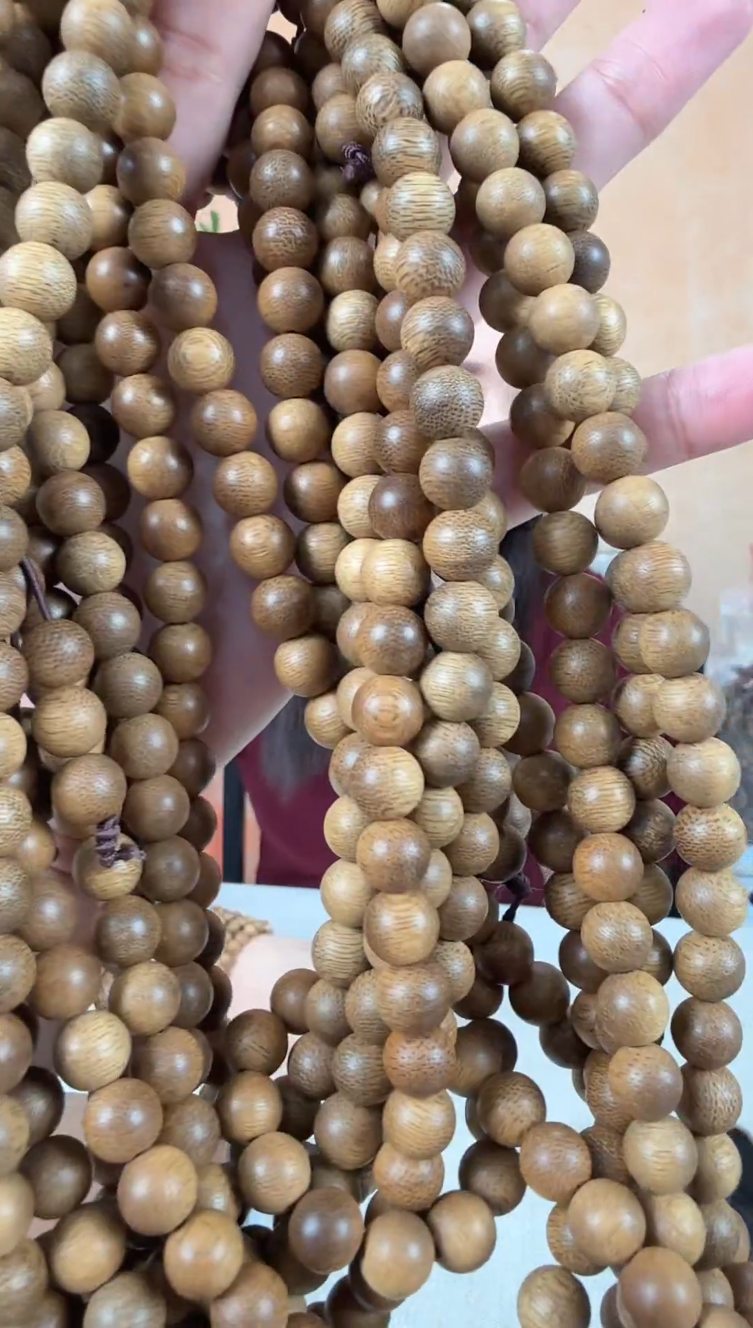 沉香沉香碎屑16沉香沉水浮圆珠多圈卡8多样性发其一