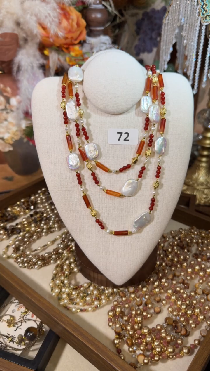 未镶嵌项链玛瑙/玉髓072