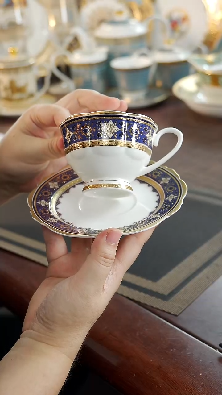 瓷片咖啡杯碟  福利价