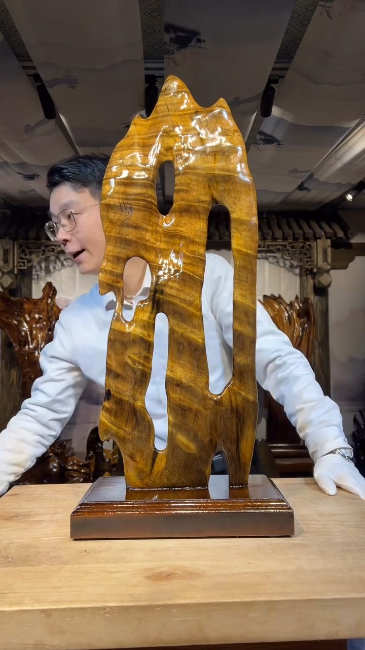 【闪购商品】金丝楠金丝楠小叶桢楠摆件67-30-16