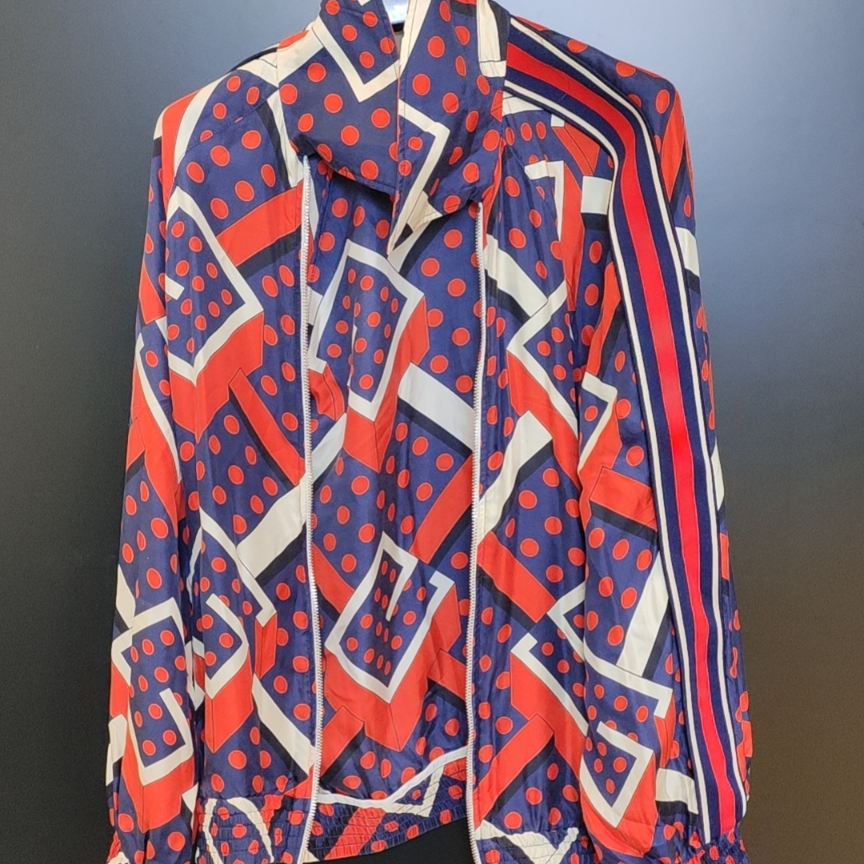95新 GUCCI/古驰 冲锋衣红色/250818ZZLSL16