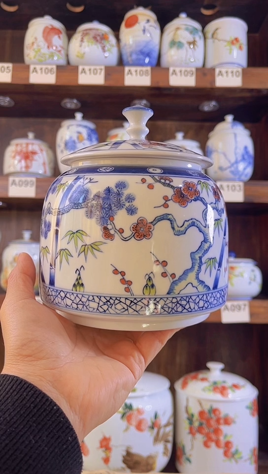 迎君陶瓷纯手工手绘13