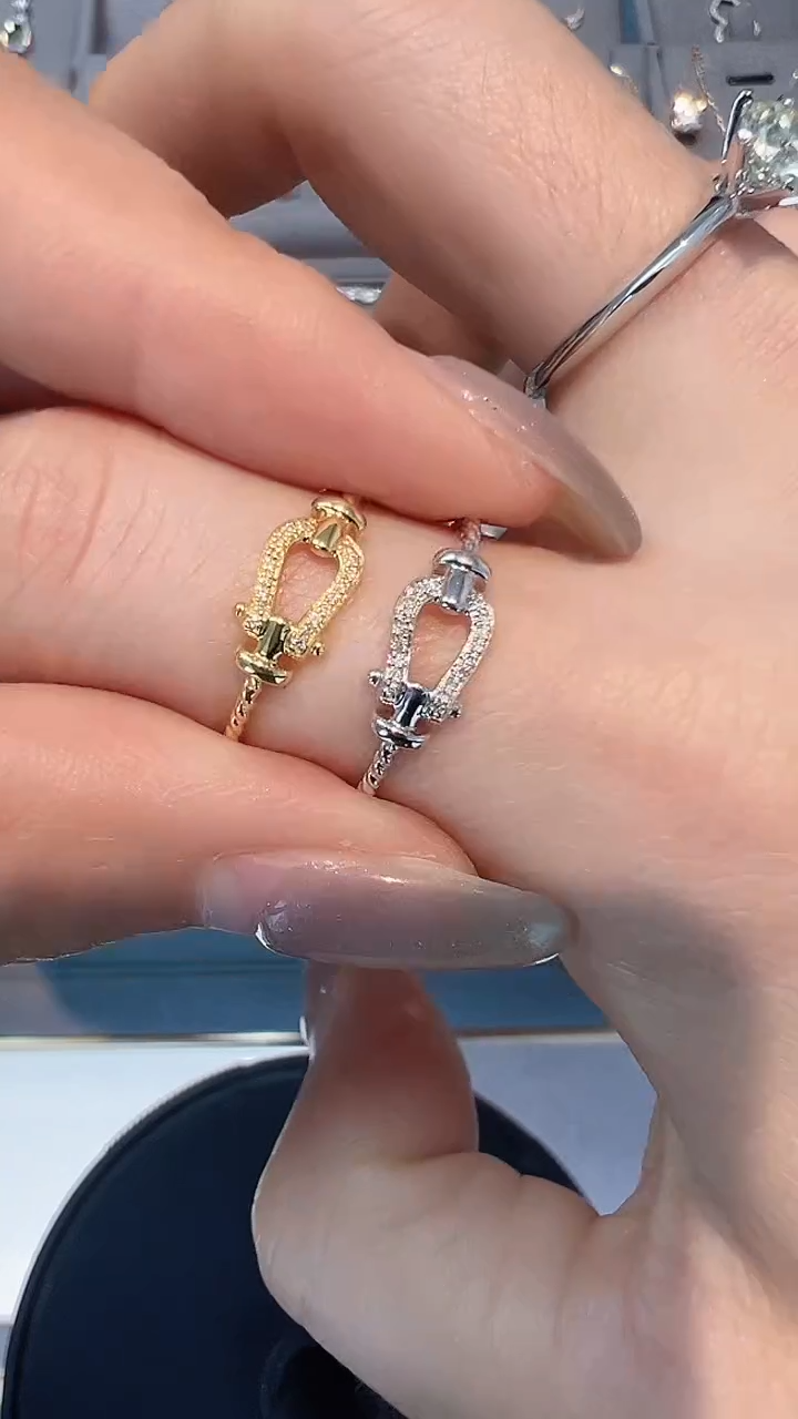 【闪购商品】钻石戒指/指环18K金镶嵌多样性发一