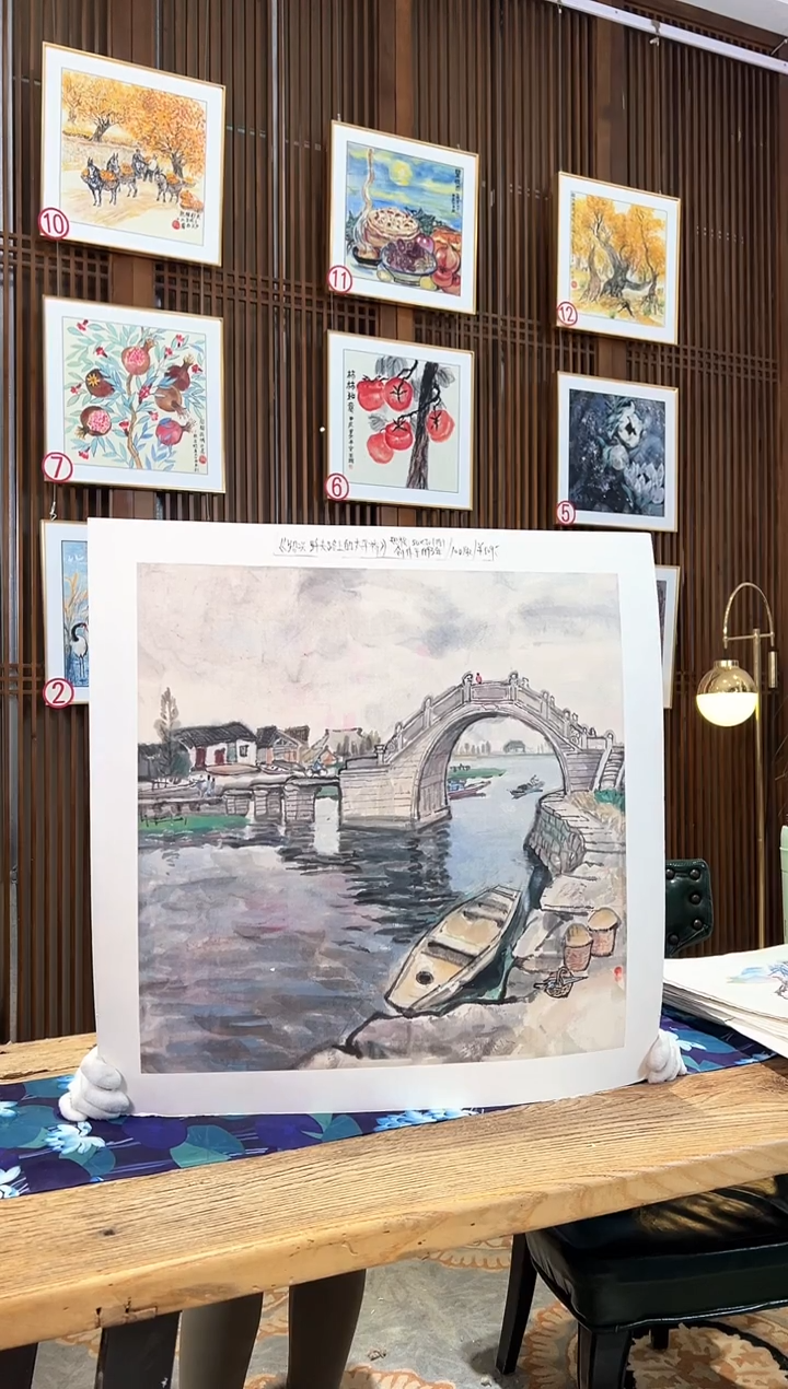 版画版画耿玉琨名章限量版画S