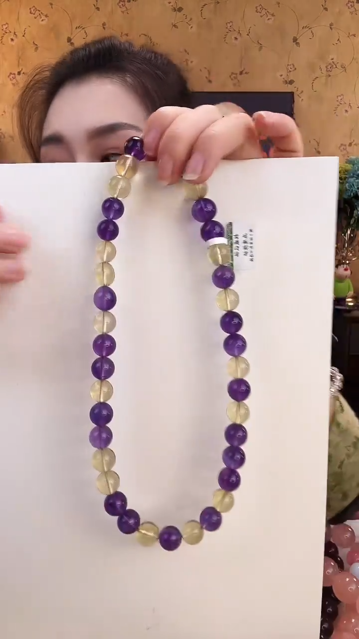 颈饰未镶嵌水晶项链约12MM5077