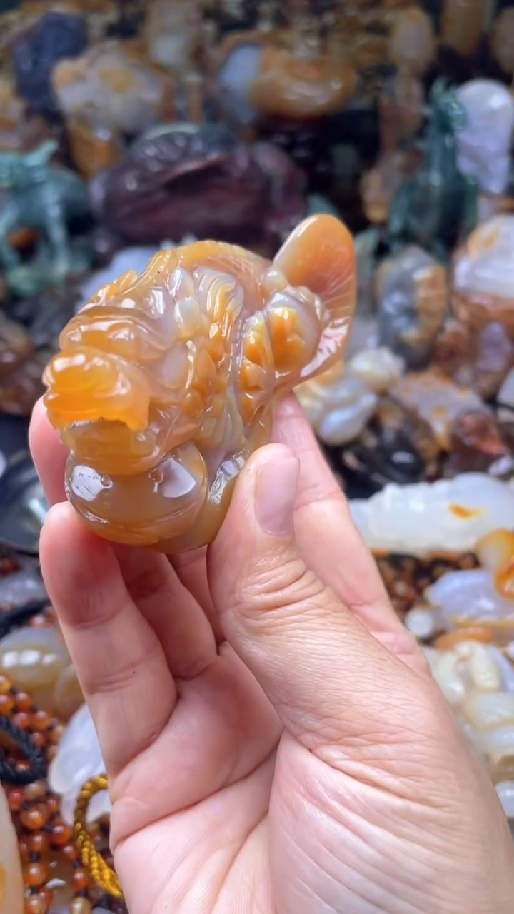 【闪购商品】玛瑙/玉髓颈饰未镶嵌AA