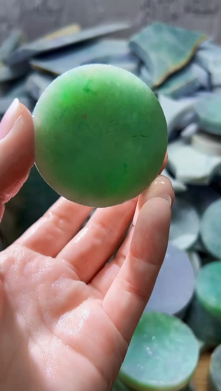 裸石翡翠天然翡翠A货玉 南 438