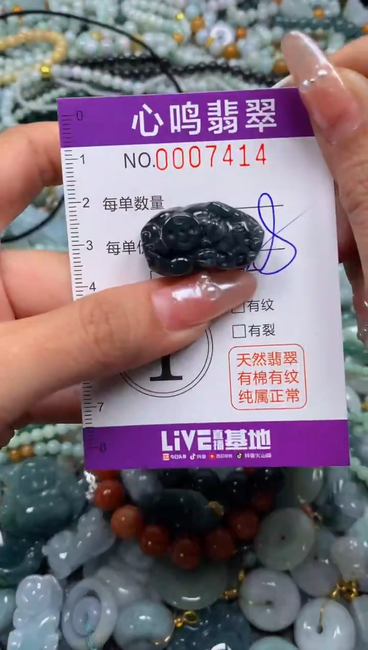 颈饰未镶嵌翡翠闪购007414