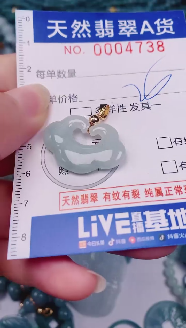 颈饰未镶嵌翡翠00004738