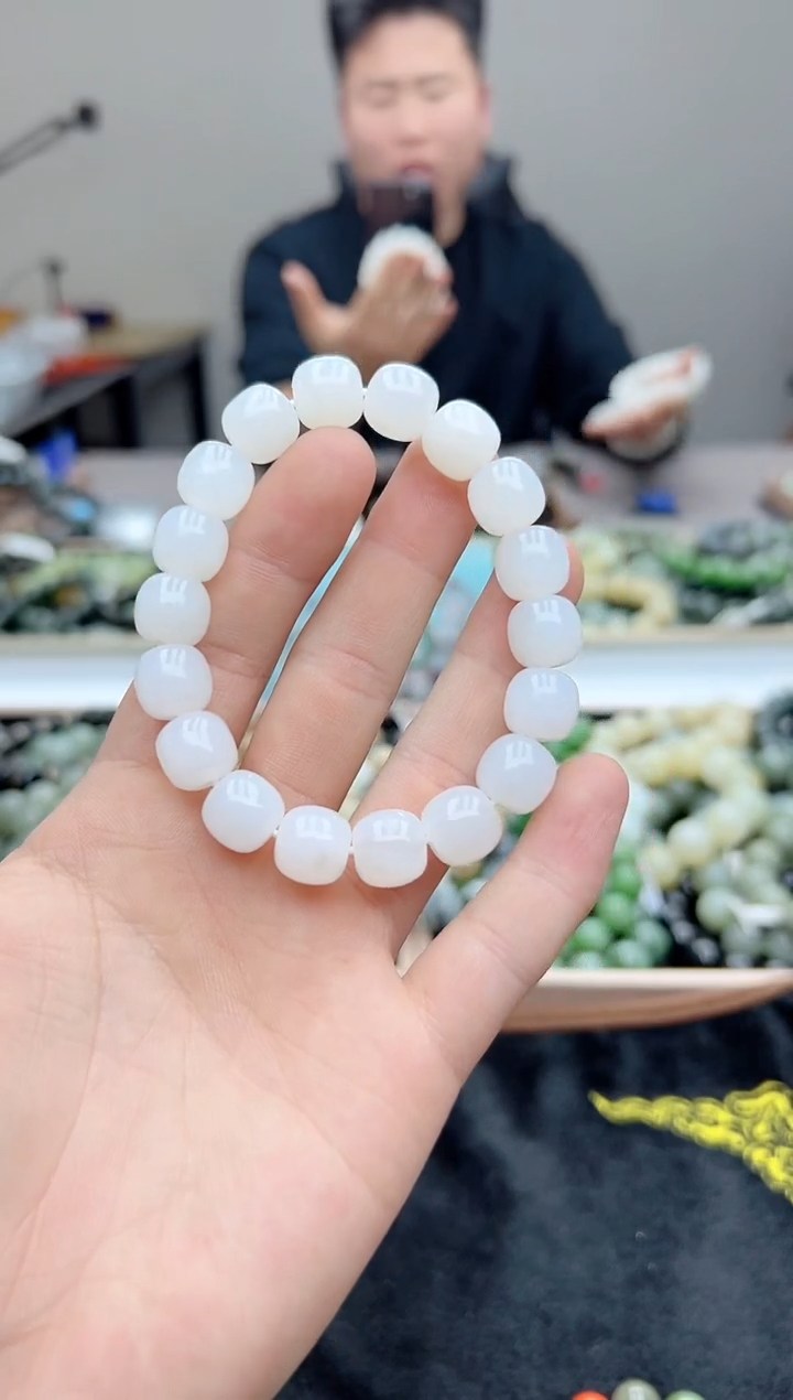 【闪购商品】和田玉手串未镶嵌12