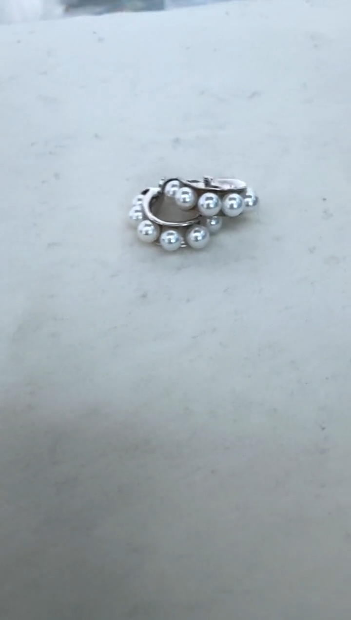 【闪购商品】海水珍珠耳饰银S925镶嵌耳扣