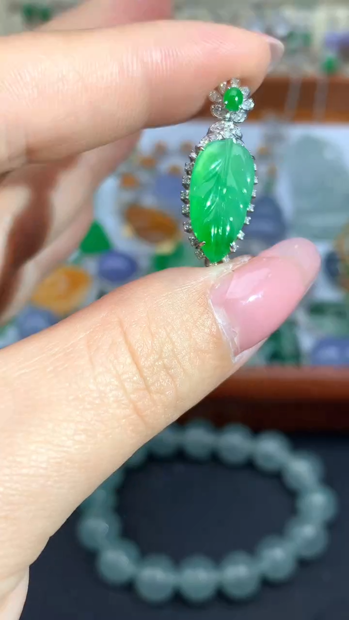 【闪购商品】翡翠颈饰未镶嵌326-天然翡翠