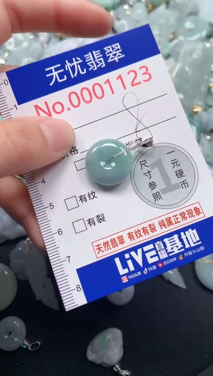 颈饰未镶嵌翡翠1123