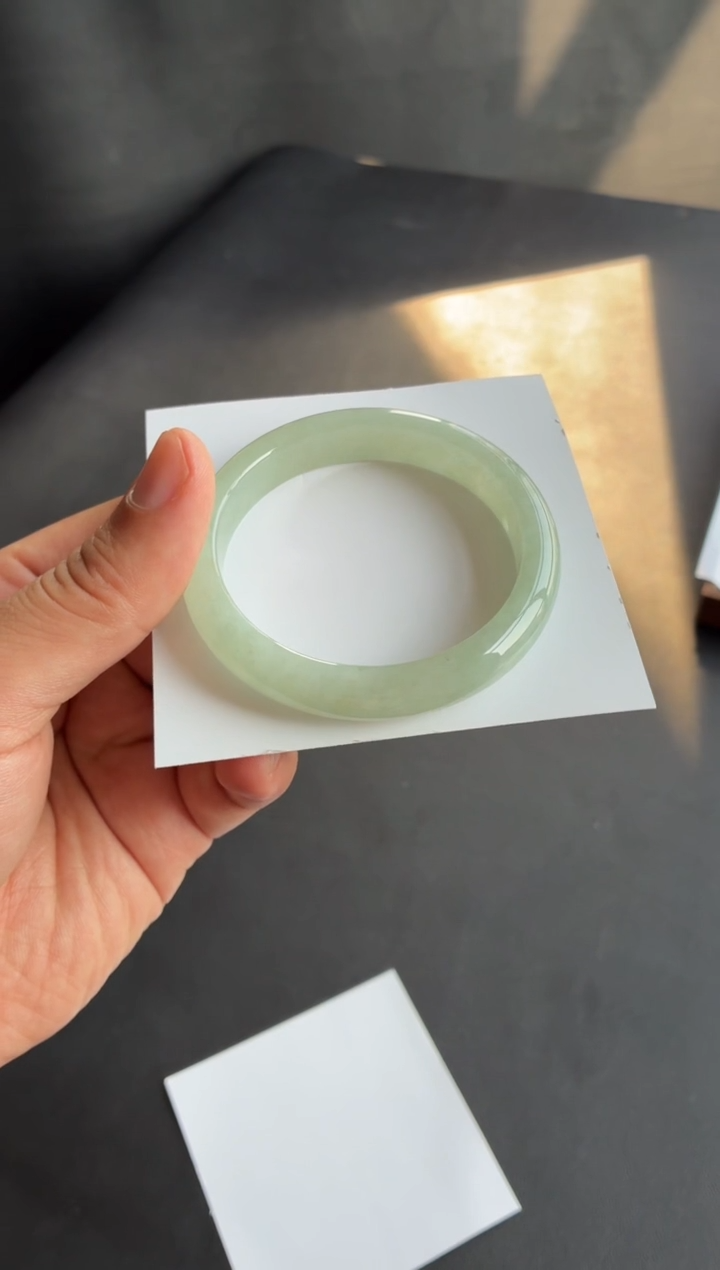 未镶嵌手镯翡翠10号57.7*11.7*8.4正圈