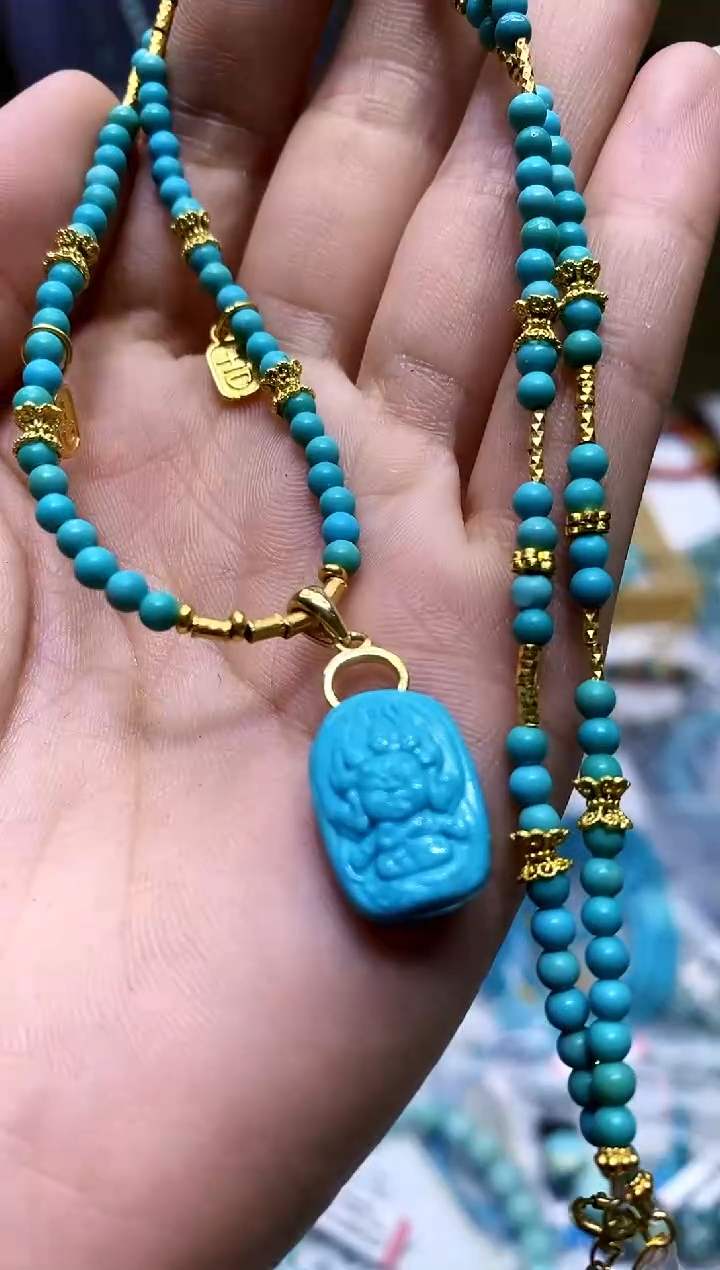 【闪购商品】绿松石未镶嵌项链849