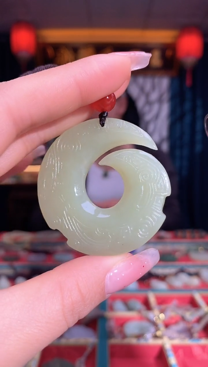 【闪购商品】和田玉颈饰未镶嵌时来运转