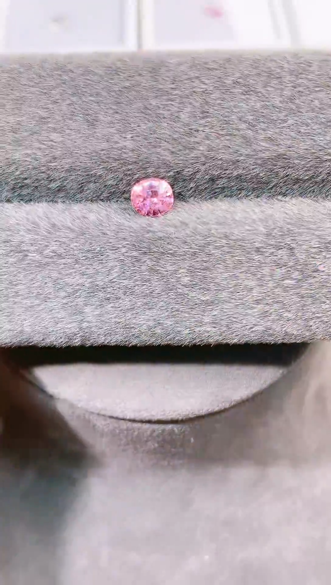 裸石蓝宝石天然粉蓝宝0.85ct