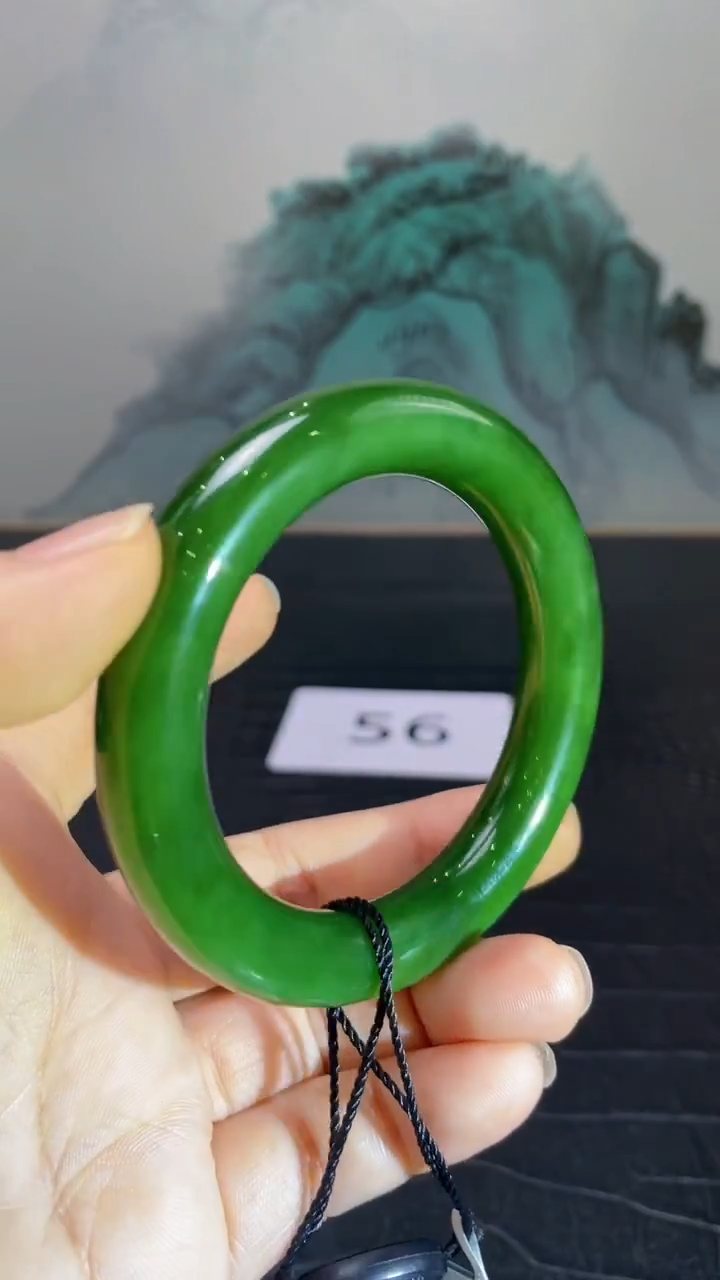 未镶嵌手镯和田玉（碧玉）用****356