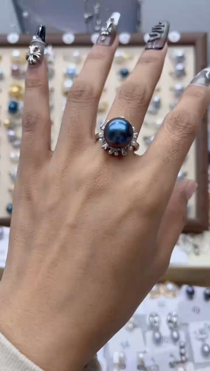 【闪购商品】淡水珍珠戒指合金61