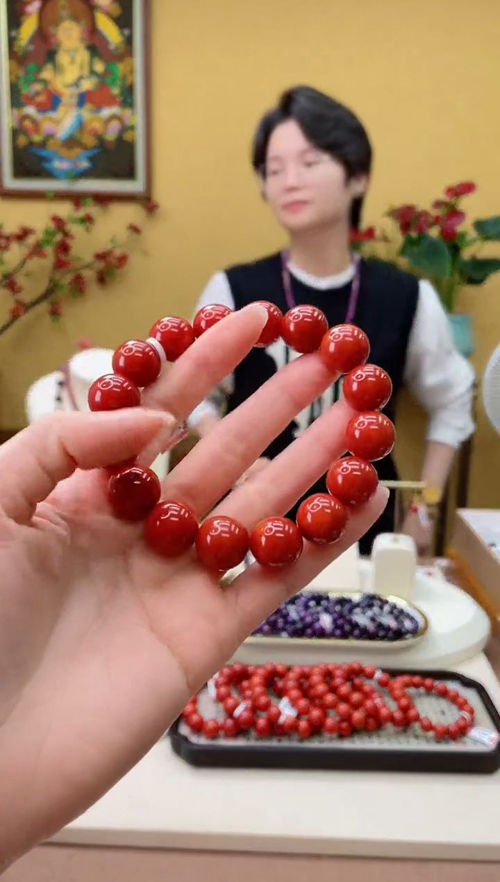 【闪购商品】南红玛瑙手串未镶嵌11@@ZY40529001