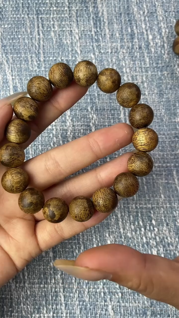 【闪购商品】沉香手串海南奇楠1.3圆珠单圈