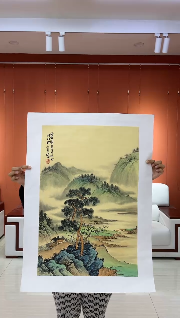 【闪购商品】国画郑乐华绘画手绘作品13-8