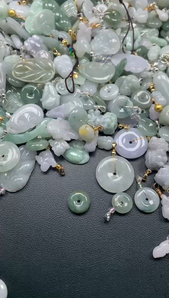 吊坠(不含链)未镶嵌翡翠0806