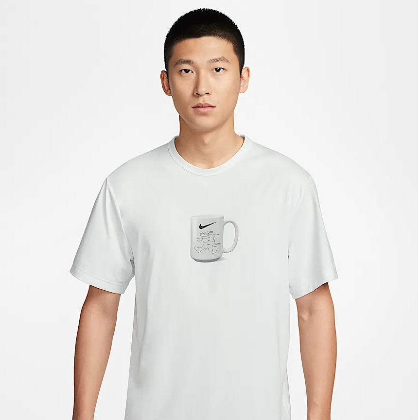 NIKE耐克Dri-FIT舒适清新男防晒速干运动短袖训练上衣IF0375-121