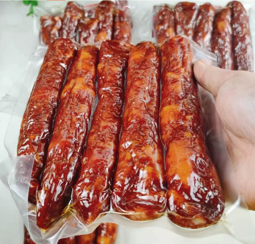 湖北恩施柴火烟熏麻辣香肠正宗麻辣味纯猪肉灌制腊味  