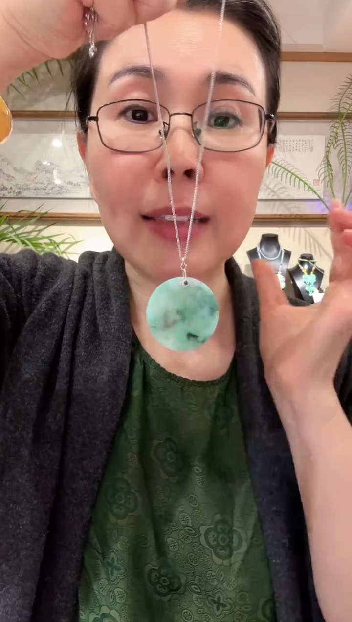 【闪购商品】翡翠颈饰未镶嵌国风