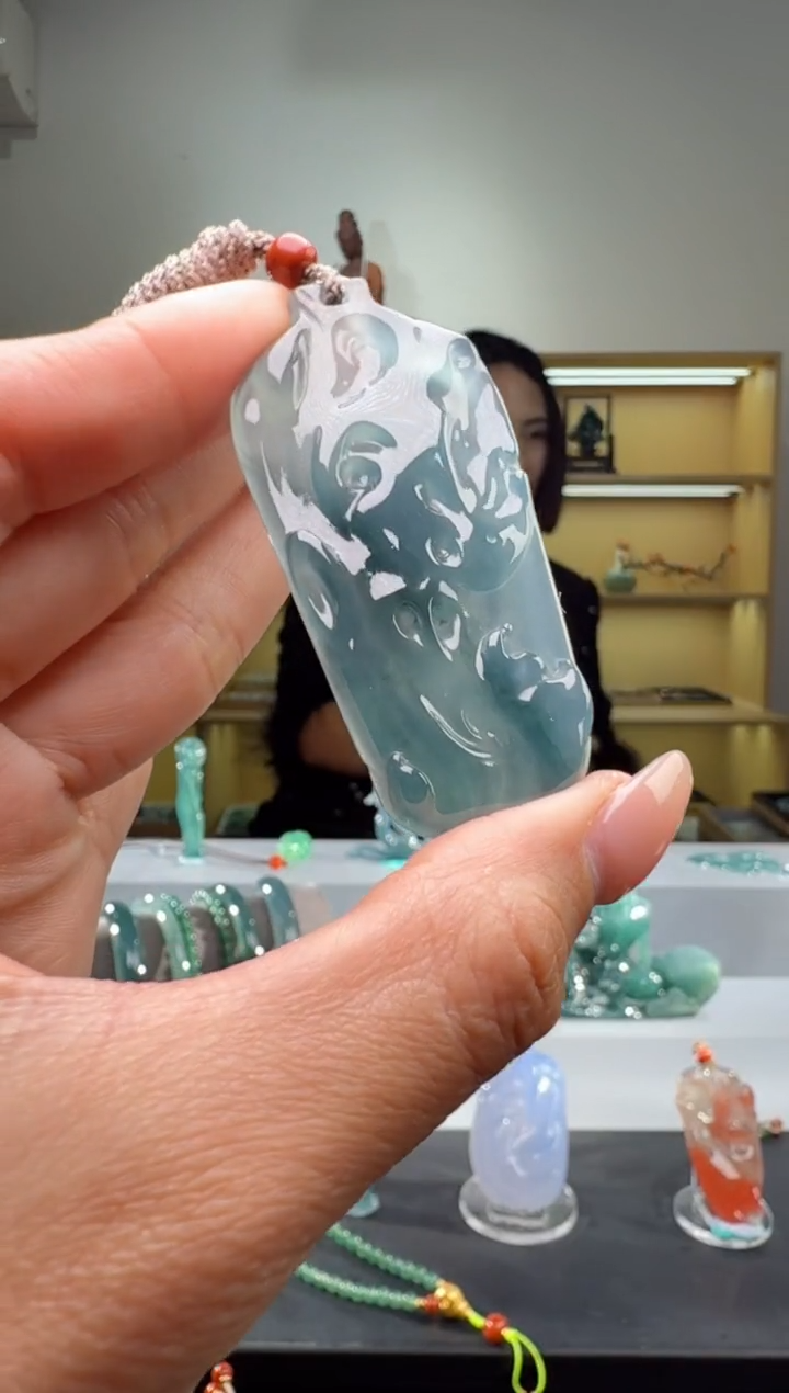 吊坠(不含链)未镶嵌翡翠悟道