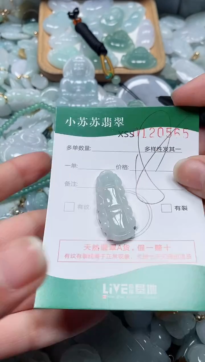 【闪购商品】翡翠颈饰未镶嵌闪购商品0120565