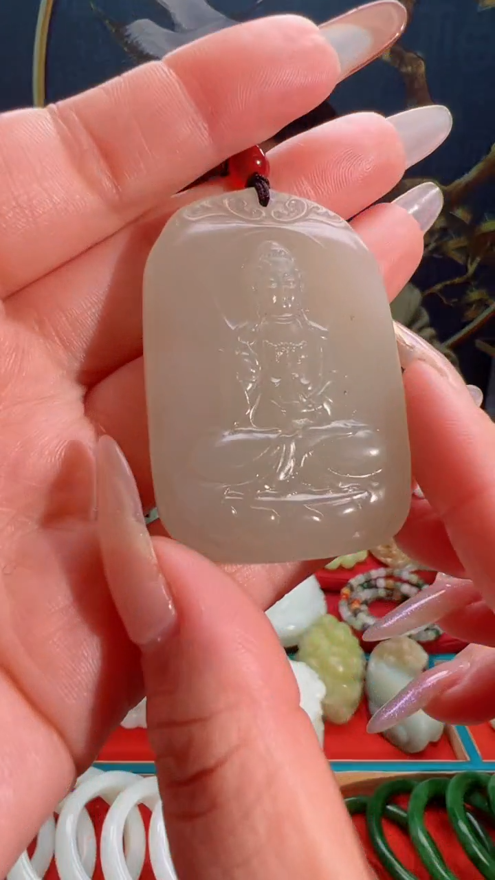 【闪购商品】和田玉吊坠未镶嵌1