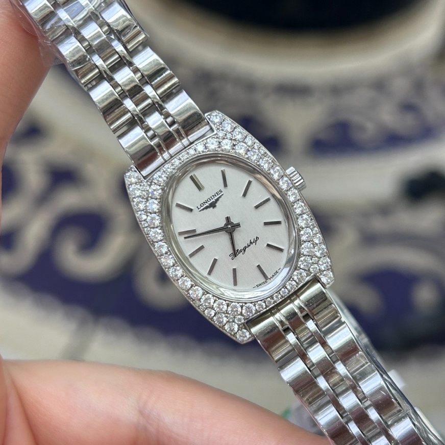 95新 Longines/浪琴 手动机械后钻21.5*24.5mm/公价32999/w11208