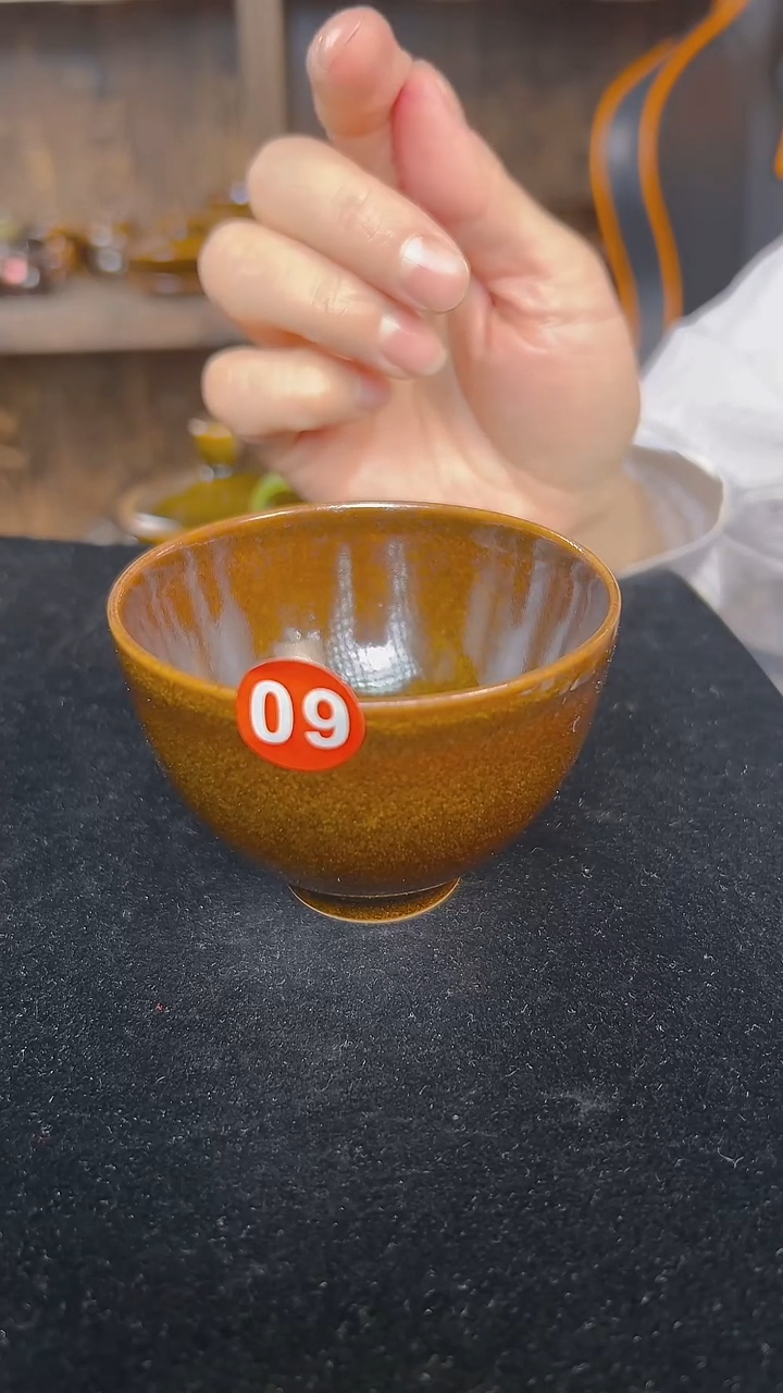 鳝鱼黄色主人杯原矿釉
