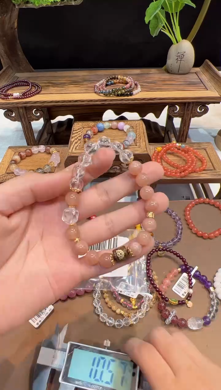 【闪购商品】水晶手绳未镶嵌@@手饰