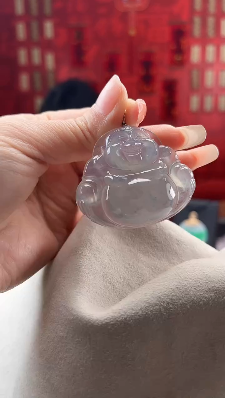 【闪购商品】翡翠颈饰18K金镶嵌吊坠