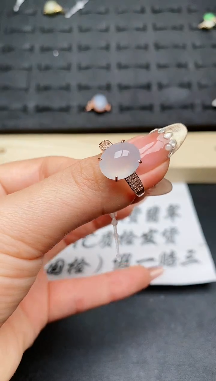 【闪购商品】翡翠戒指银S925镶嵌............