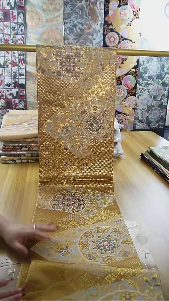 【闪购商品】织绣织锦46六通宝相花