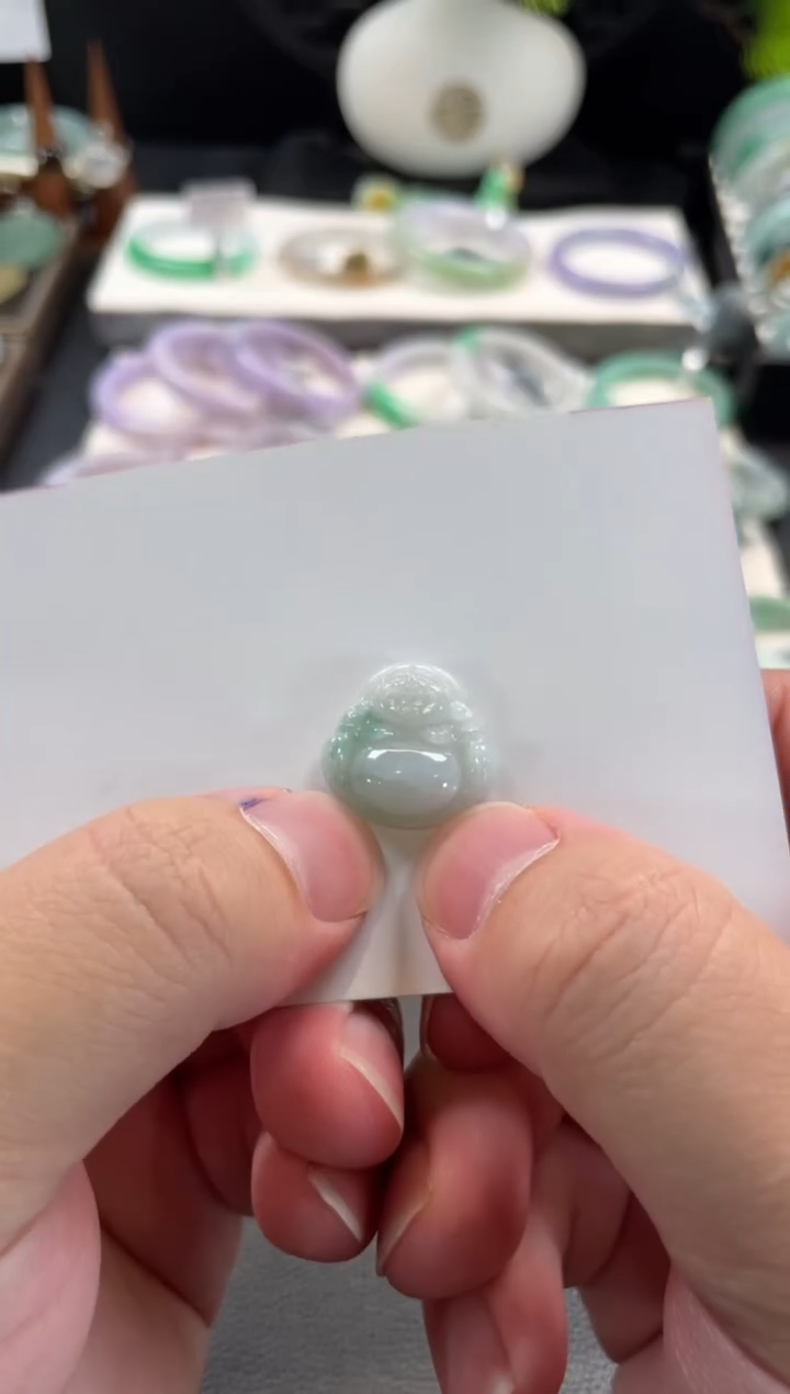 未镶嵌手镯翡翠35号链接有纹裂