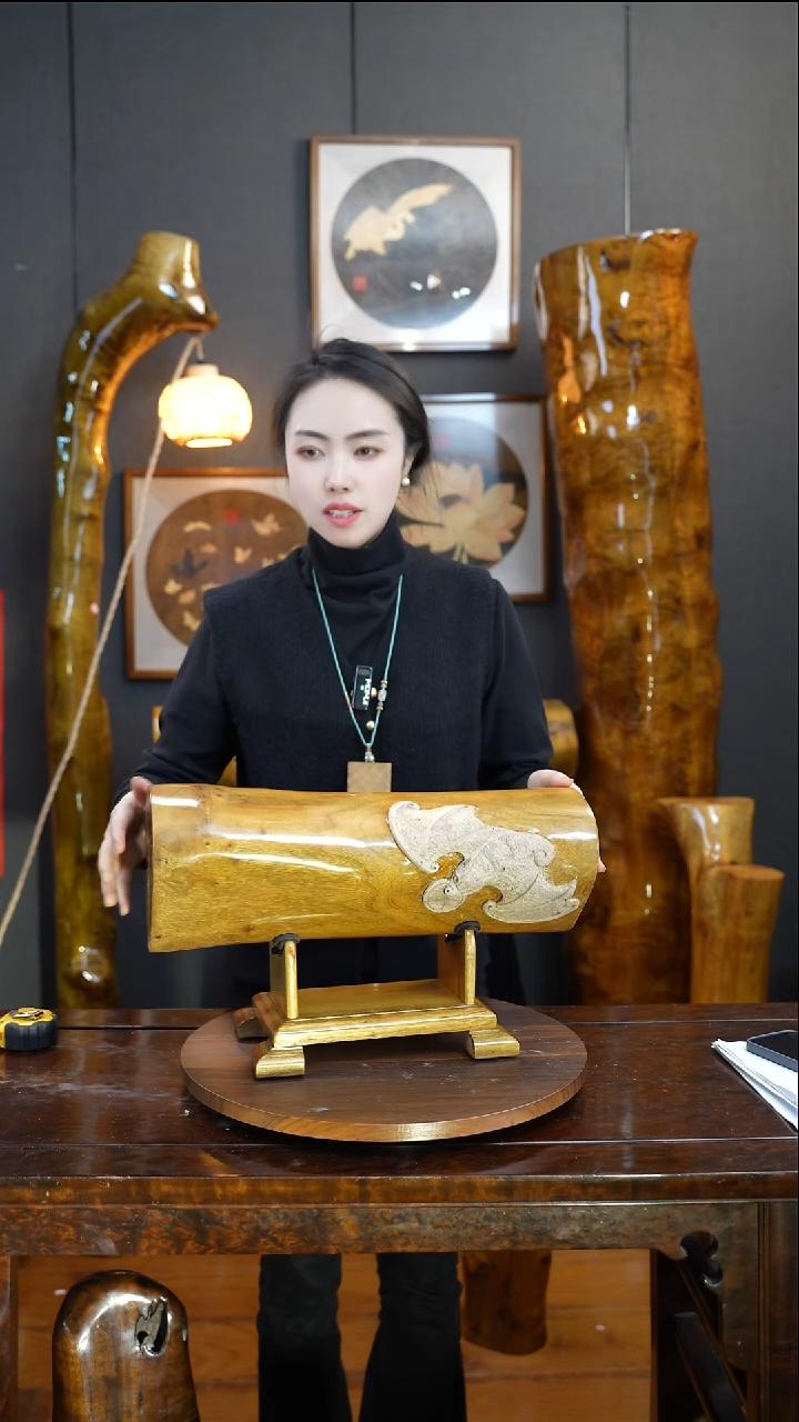 【闪购商品】金丝楠金丝楠木摆件