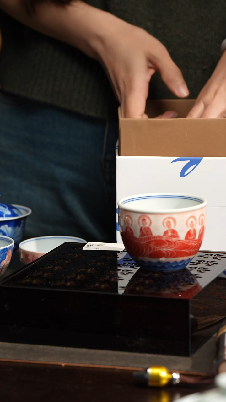 【闪购商品】卧佛大缸杯M詺兮清窑