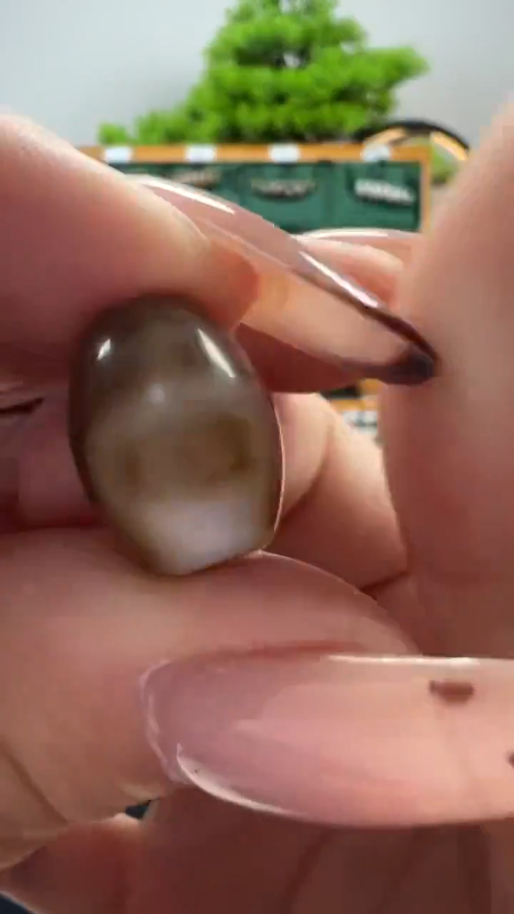 玛瑙/玉髓颈饰未镶嵌12.（微瑕）