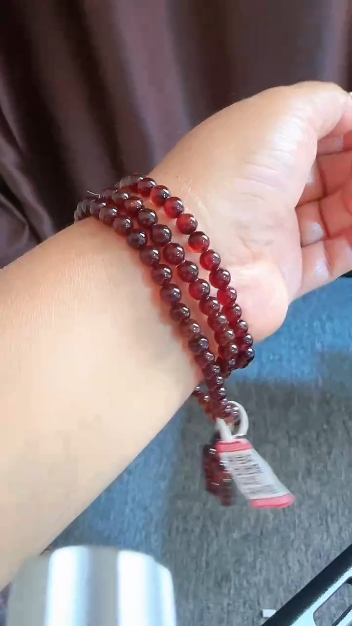 【闪购商品】琥珀手链未镶嵌规格5血珀108#91