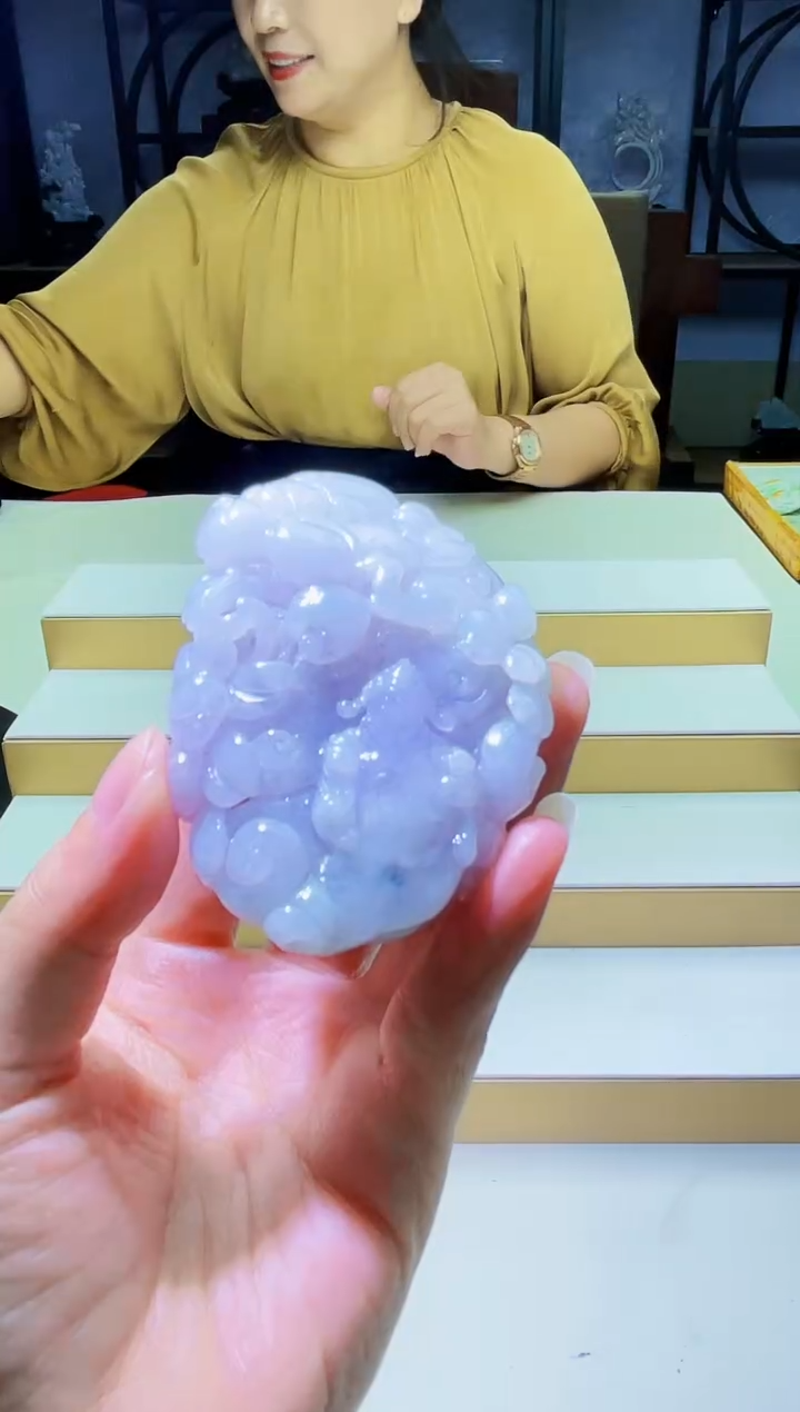 定制翡翠未镶嵌毛货07300342