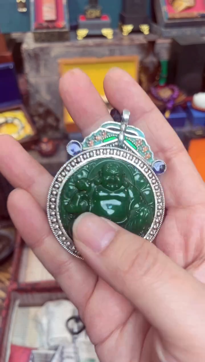 【闪购商品】和田玉（碧玉）吊坠未镶嵌