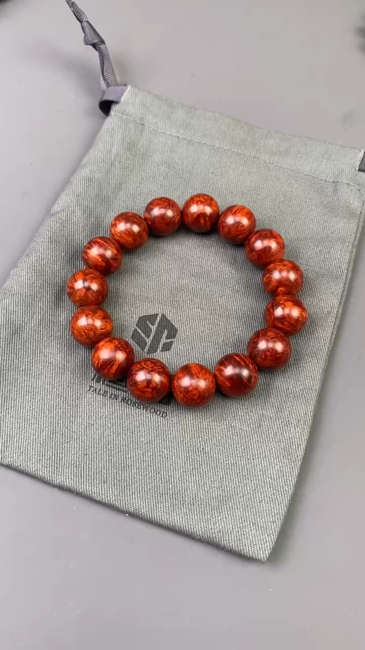 【闪购商品】檀香紫檀（小叶紫檀）手串/手链印度小叶紫檀 3  1.5