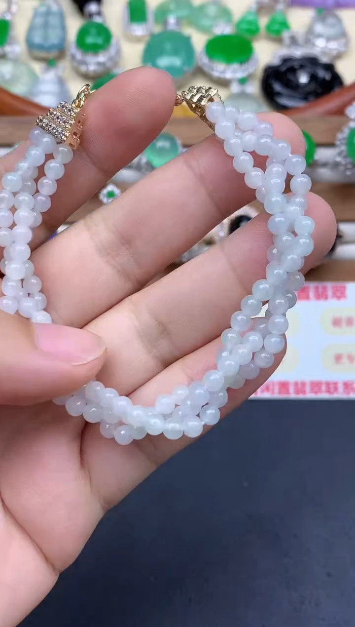 未镶嵌手链翡翠211-中国好珍宝